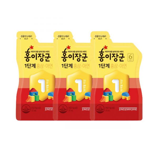 Nước hồng sâm trẻ em KGC Jung Kwan Jang Step 1 30 gói x 15ml